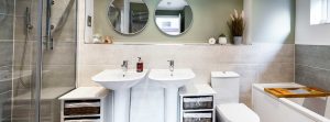 What adds the most value to a bathroom?