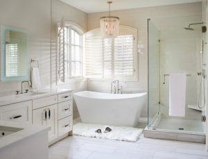 What do you remodel first in a bathroom?