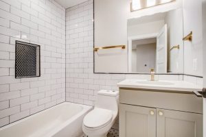 most expensive part of a bathroom?