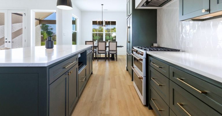 Should flooring be darker than cabinets?