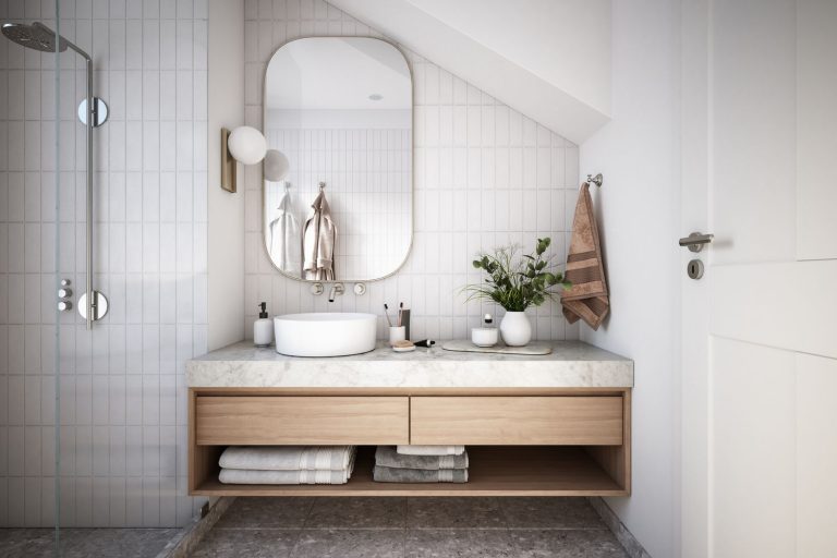 How can I make my bathroom look posh?