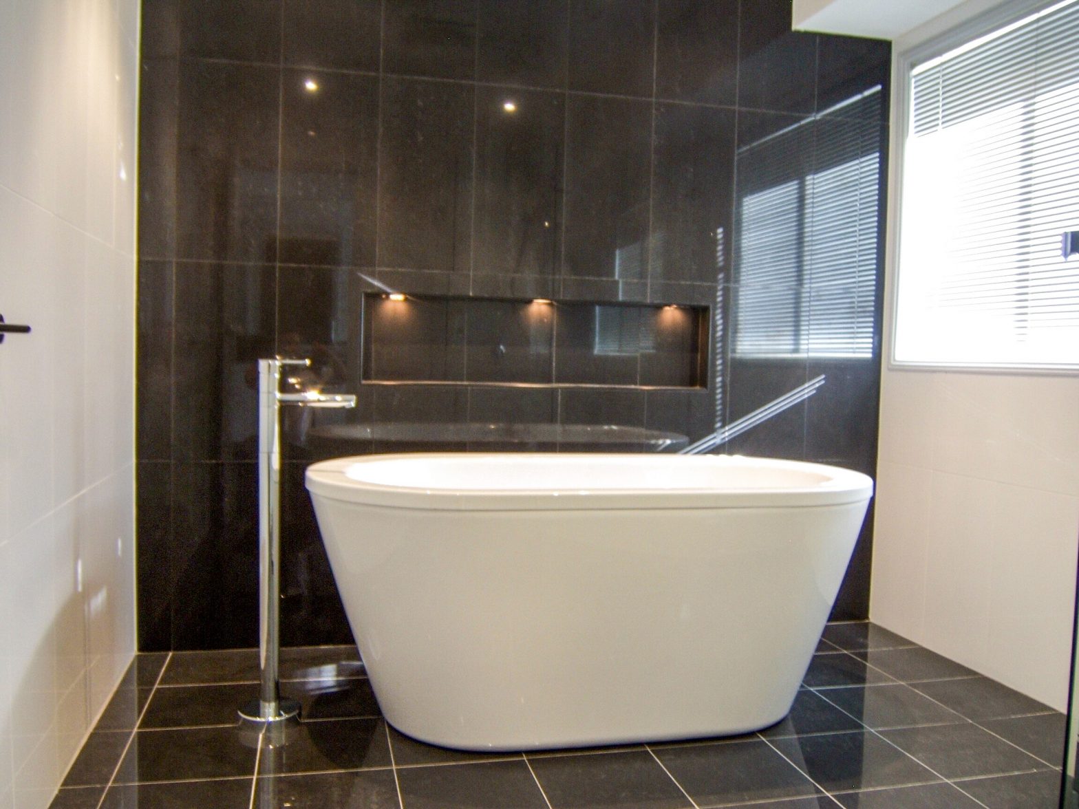 What is a timeless colour for a bathroom?